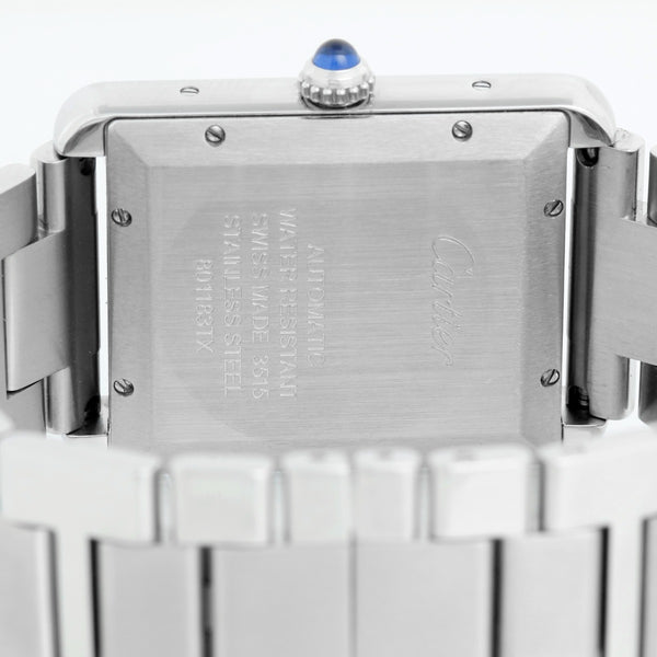 Cartier Men's Extra Large Tank Solo Stainless Steel Watch W5200028 3515