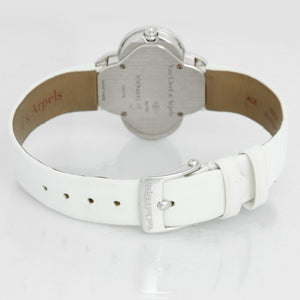 Van Cleef & Arpels Alhambra Medium White Gold Ladies Watch  VCARF52700
