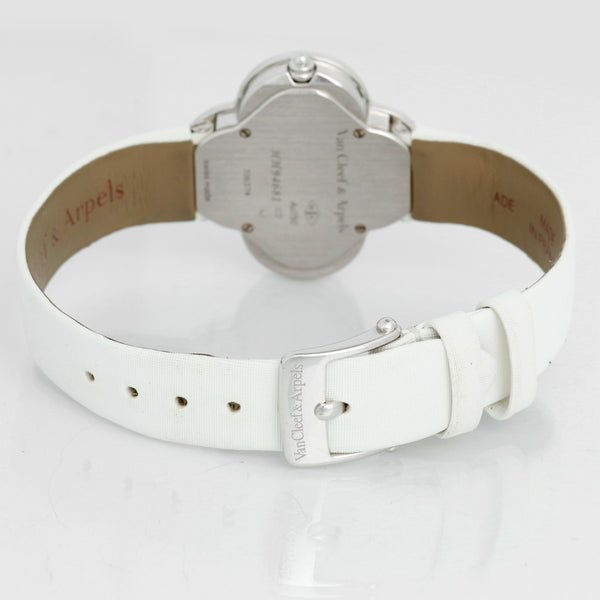 Van Cleef & Arpels Alhambra Medium White Gold Ladies Watch  VCARF52700