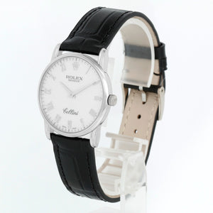 Rolex Cellini 18k White Gold Men's Watch 5116