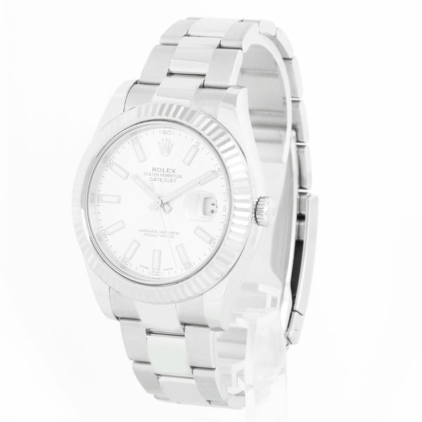 Rolex Datejust II Men's 41mm Stainless Steel Watch 116334