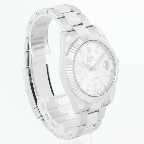 Rolex Datejust II Men's 41mm Stainless Steel Watch 116334