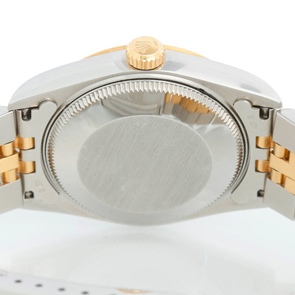 Rolex Datejust Midsize 2-Tone Silver Dial Watch 68273