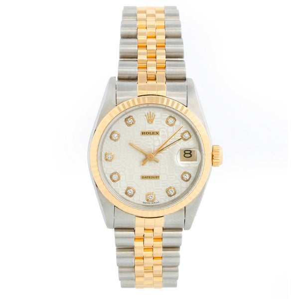 Men's or Ladies  68273 Rolex Datejust Midsize Watch 68273