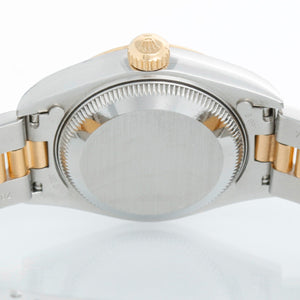 Ladies Diamond Rolex Datejust Watch Steel & Gold  69163