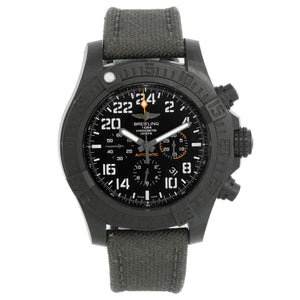 Breitling Avenger Hurricane Black Dial Men's Chrono Black Watch XB1210