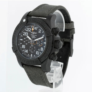 Breitling Avenger Hurricane Black Dial Men's Chrono Black Watch XB1210