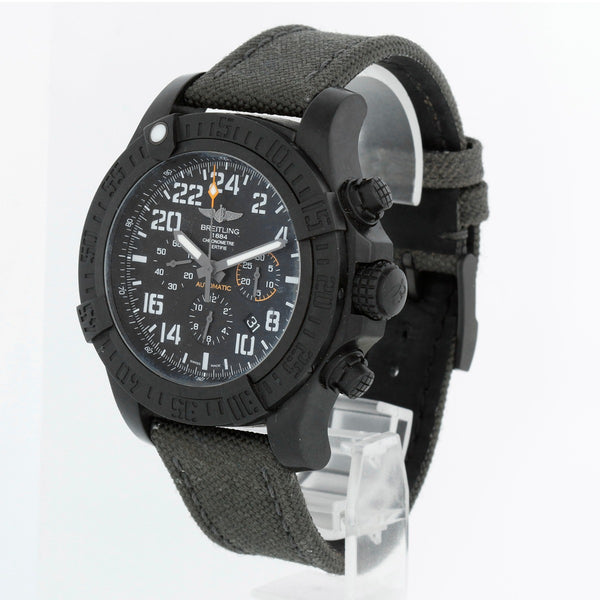 Breitling Avenger Hurricane Black Dial Men's Chrono Black Watch XB1210