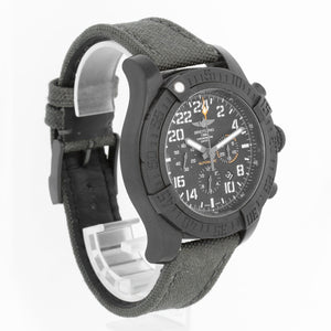 Breitling Avenger Hurricane Black Dial Men's Chrono Black Watch XB1210