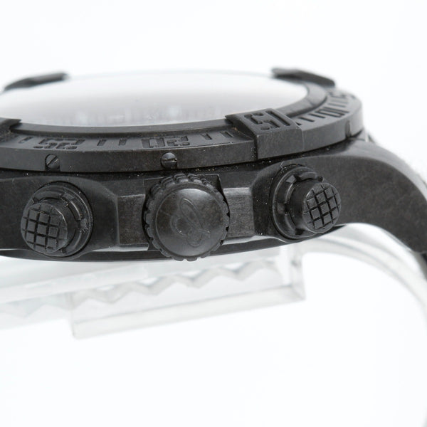 Breitling Avenger Hurricane Black Dial Men's Chrono Black Watch XB1210