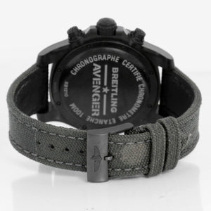 Breitling Avenger Hurricane Black Dial Men's Chrono Black Watch XB1210