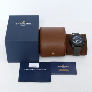 Breitling Avenger Hurricane Black Dial Men's Chrono Black Watch XB1210