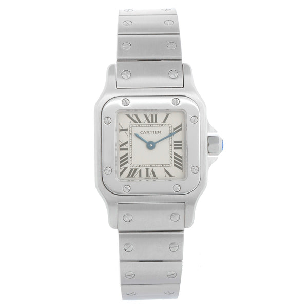Cartier Santos Galbee Small Ladies Watch Roman Numerals 1565 W20056D6