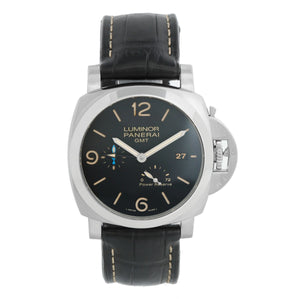 Panerai Luminor 1950 GMT 44mm Steel Mens Watch PAM01321