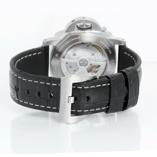 Panerai Luminor 1950 GMT 44mm Steel Mens Watch PAM01321