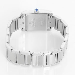 Cartier Tank Francaise Midsize Stainless Steel Watch W51011Q3 2465