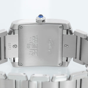 Cartier Tank Francaise Midsize Stainless Steel Watch W51011Q3 2465