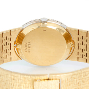 Piaget Ladies 18k Yellow Gold Dress Watch Lapis Dial