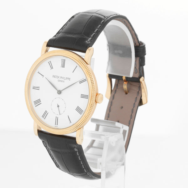 Patek Philippe Calatrava 18k Yellow Gold Men's Watch  5119  J