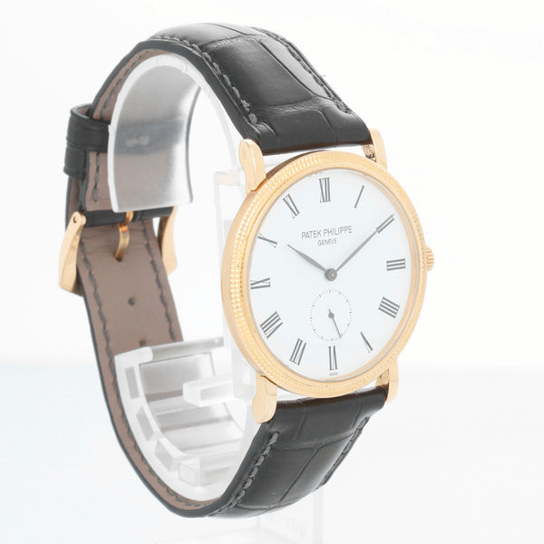 Patek Philippe Calatrava 18k Yellow Gold Men's Watch  5119  J