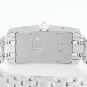 Cartier Tank Americaine 18K White Gold Diamond Watch  W26019L1 1713