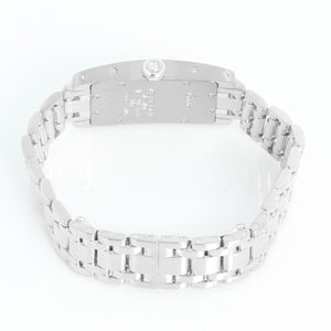 Cartier Tank Americaine 18K White Gold Diamond Watch  W26019L1 1713