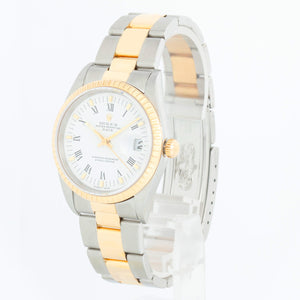 Rolex Date Men's Watch 15223 White dial