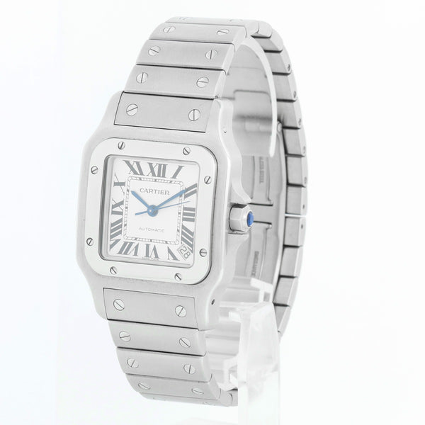 Cartier Santos Steel XL Automatic Men's Watch W20098D6 2823