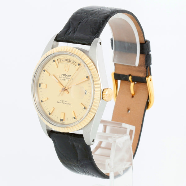 Tudor Oyster Prince "Jumbo" Two-Tone Day-Date Watch 7019/3