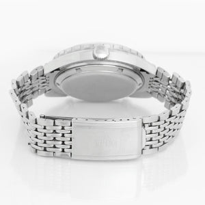 Heuer "Derek Bell" Autavia Stainless Steel Men's Watch ref 1163 MH  Vintage 1970's