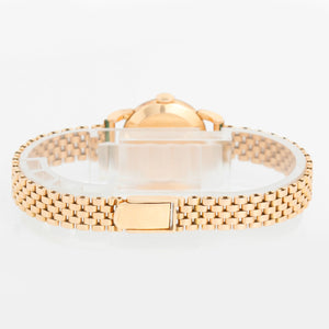 Omega Classic 18K Rose Gold Ladies Watch