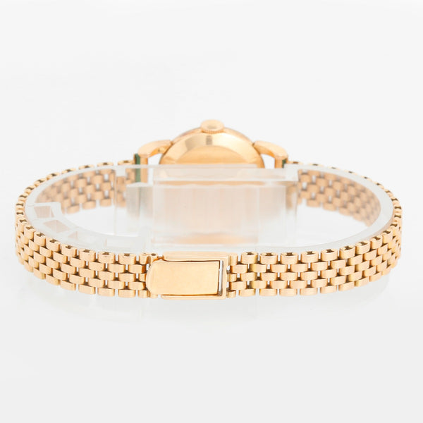 Omega Classic 18K Rose Gold Ladies Watch