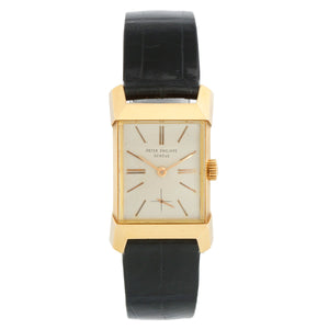 Extremely Rare And Collectable Vintage Mens Patek Philippe 18K Yellow Gold Dress Watch 2553