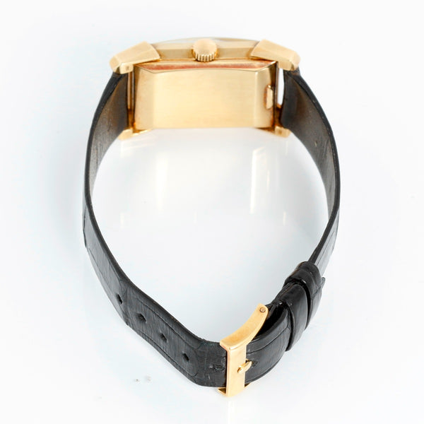 Extremely Rare And Collectable Vintage Mens Patek Philippe 18K Yellow Gold Dress Watch 2553