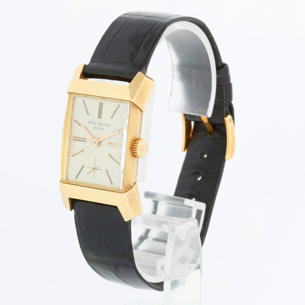 Extremely Rare And Collectable Vintage Mens Patek Philippe 18K Yellow Gold Dress Watch 2553