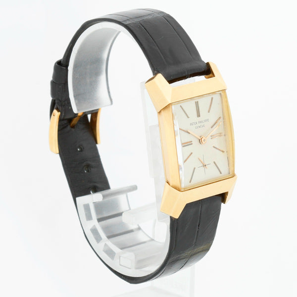 Extremely Rare And Collectable Vintage Mens Patek Philippe 18K Yellow Gold Dress Watch 2553