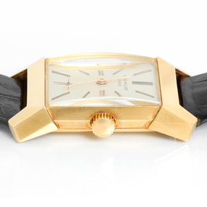 Extremely Rare And Collectable Vintage Mens Patek Philippe 18K Yellow Gold Dress Watch 2553