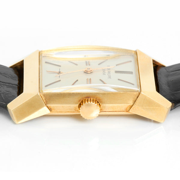 Extremely Rare And Collectable Vintage Mens Patek Philippe 18K Yellow Gold Dress Watch 2553