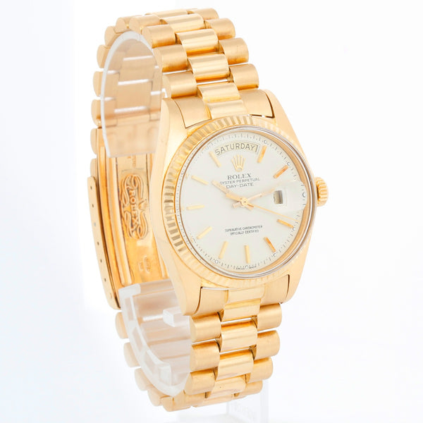 Rolex President Day-Date Men's 18k Yellow Gold Watch 1803