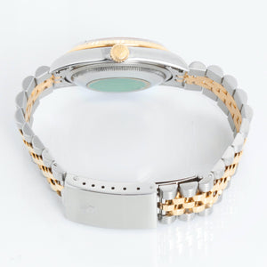 Rolex Datejust Men's 2-Tone Silver Dial Watch 16233