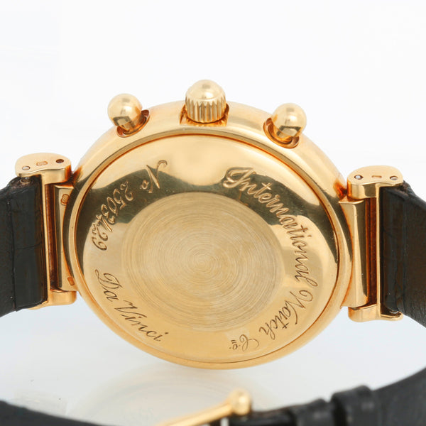 IWC Da Vinci  Perpetual Calendar Chronograph Yellow Gold Mens Watch IW375003