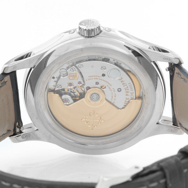 Patek Philippe Annual Calendar Men's 18k White Gold Moonphase Watch 5205G-001 (or 5205 G)