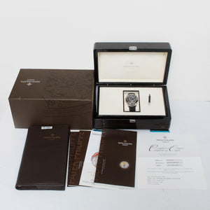 Patek Philippe Annual Calendar Men's 18k White Gold Moonphase Watch 5205G-001 (or 5205 G)