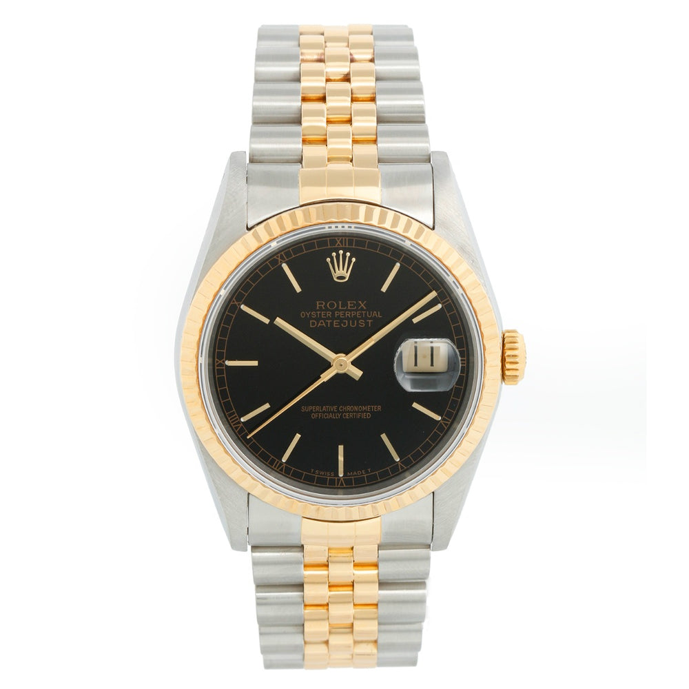 Rolex Datejust Men's 2-Tone Watch 16233