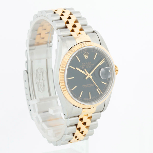 Rolex Datejust Men's 2-Tone Watch 16233