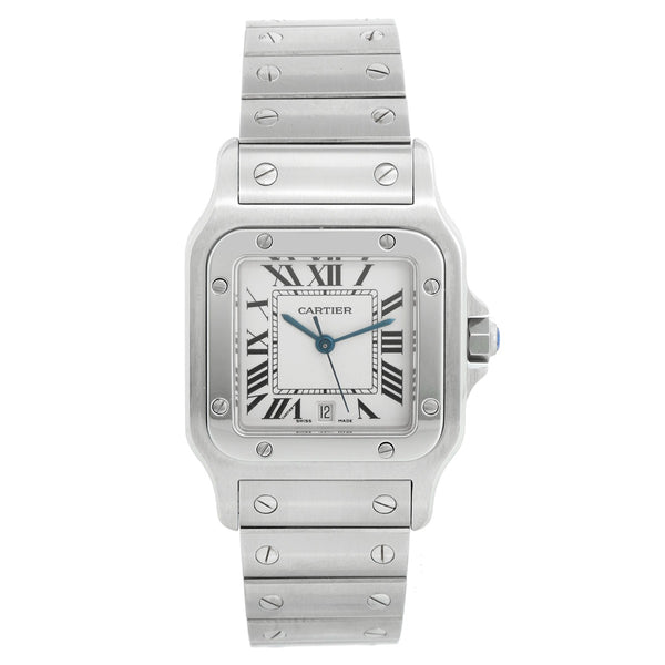 Cartier Santos Galbee Midsize Steel Quartz Watch W20060D6 1564