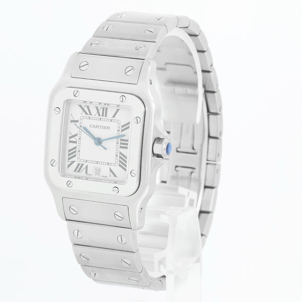 Cartier Santos Galbee Midsize Steel Quartz Watch W20060D6 1564