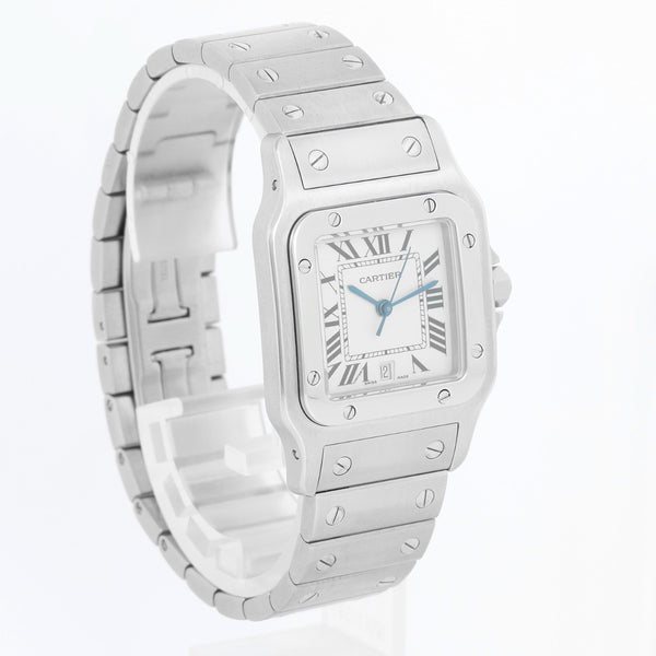 Cartier Santos Galbee Midsize Steel Quartz Watch W20060D6 1564