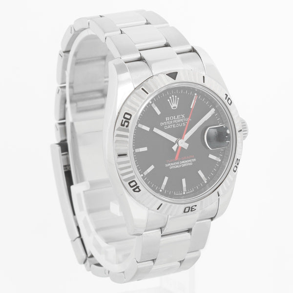 Rolex Turnograph Datejust Stainless Steel Watch 116264