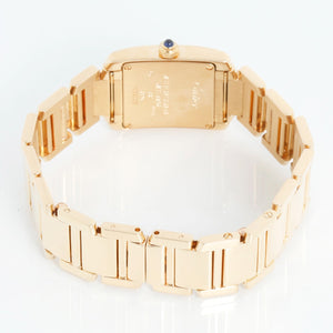 Cartier Tank Francaise 18k Yellow Gold Ladies Watch W50002N2